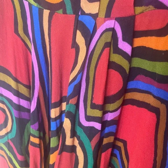 FARM Rio Vibrant Heart Long Sleeve Dress - Picture 5 of 12